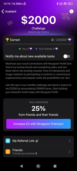 Nicegram: AI Chat for Telegram 螢幕截圖 3