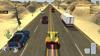 Heavy Traffic Rider Car Game Screenshot 0