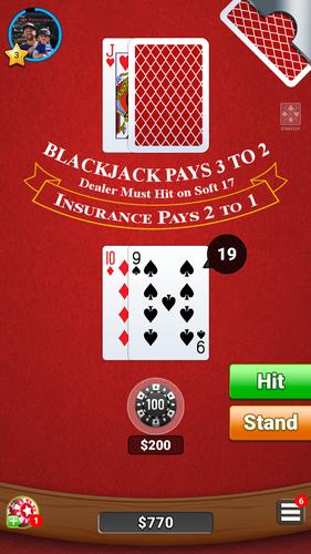 Blackjack 21 Schermafbeelding 2