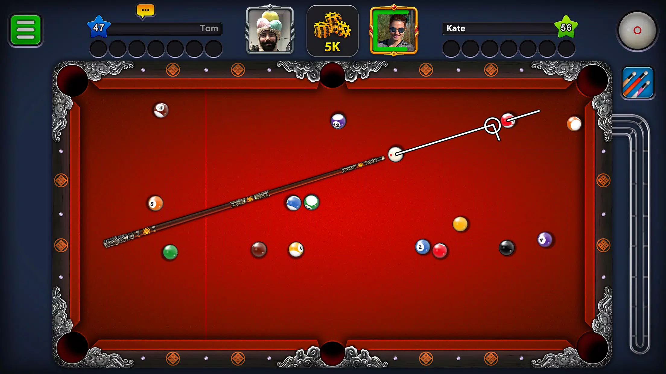 Billiards Game: 8 Ball Pool スクリーンショット 0