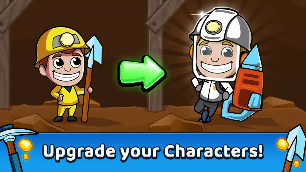 Idle Miner Tycoon: Gold & Cash Capture d'écran 2