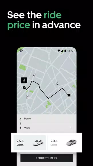 Uber AZ — Taxi & Delivery ဖန်သားပြင်ဓာတ်ပုံ 1