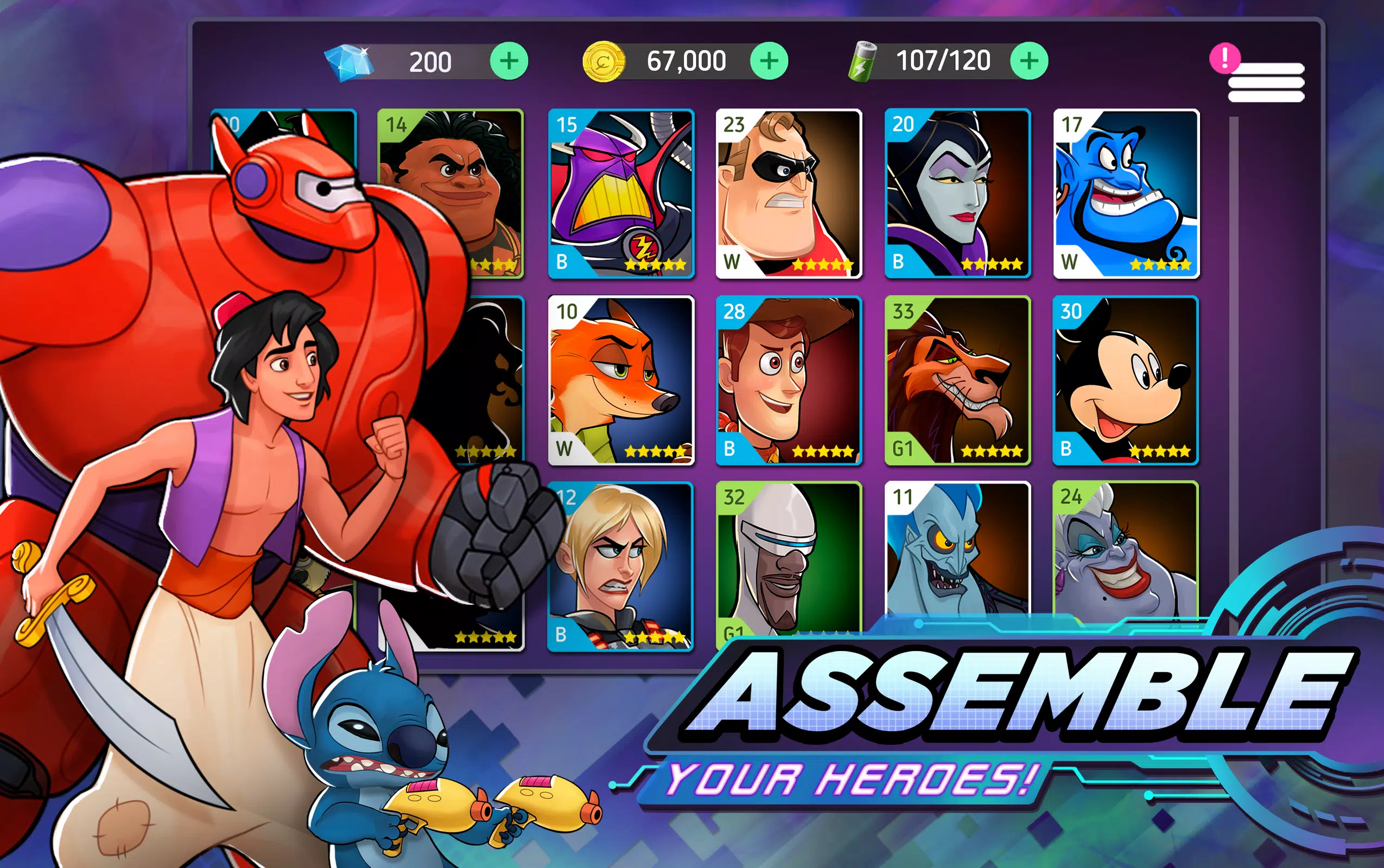 Disney Heroes Capture d'écran 2