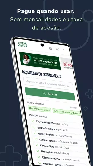 Medprev: Agende Médico e Exame Capture d'écran 0