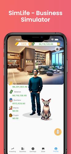 Sim Life - Business Simulator ဖန်သားပြင်ဓာတ်ပုံ 0