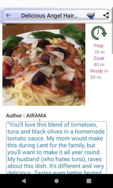 Italian Meal Recipes Tangkapan skrin 0