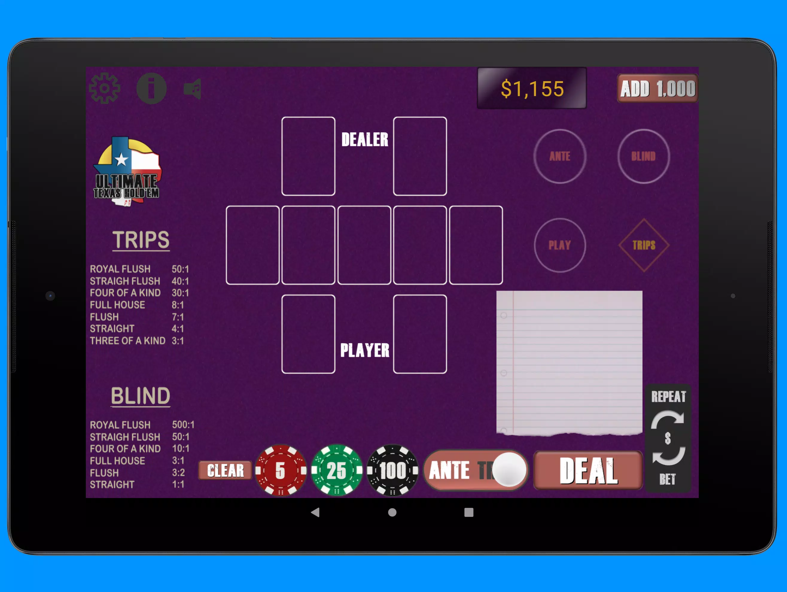 Texas Ultimate Holdem Screenshot 3