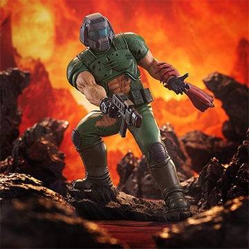 Doom Marine Pop Up Parade Statue