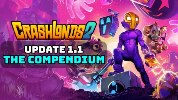 Pag -update ng Crashlands 2 1.1 Inilabas: Pagbabalik ng Compendium