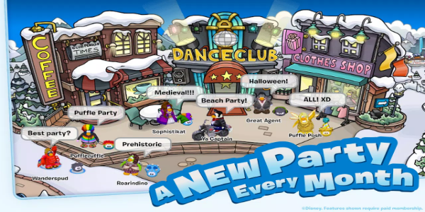 Schermata Club Penguin 2