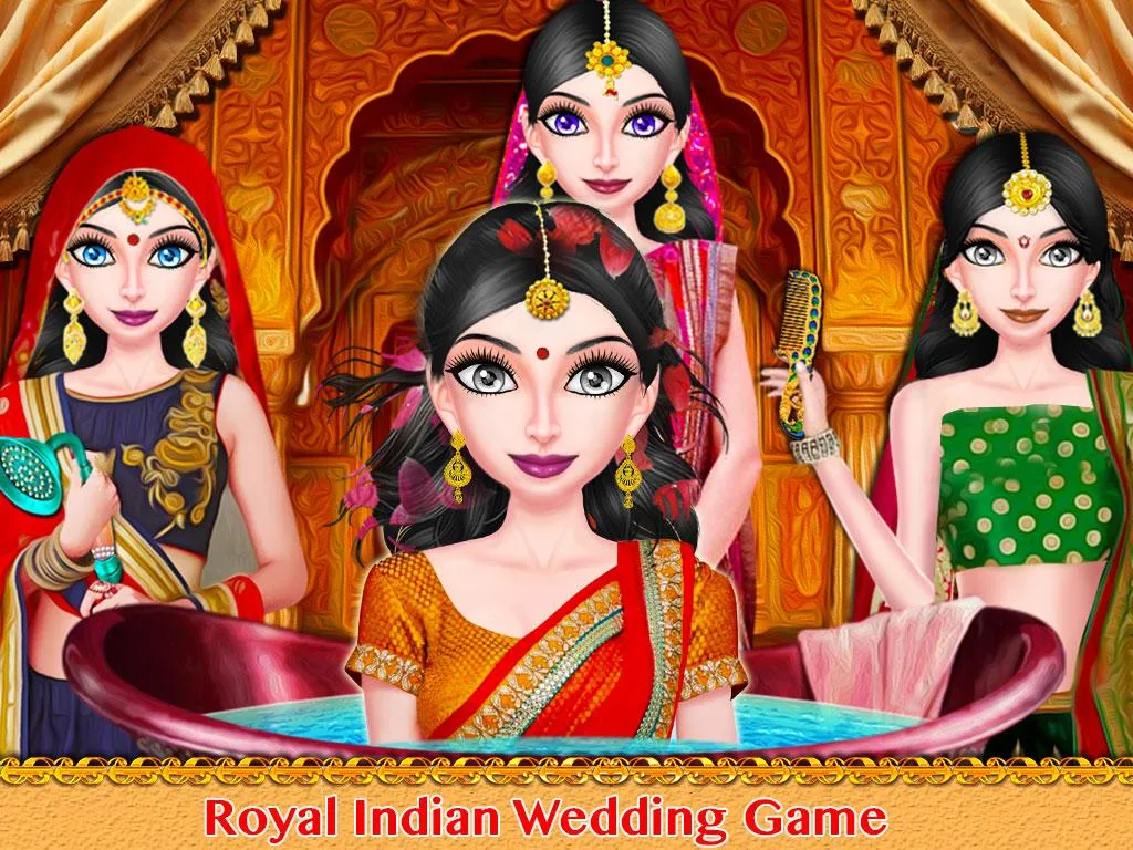 Indian Royal Wedding Beauty Скриншот 2