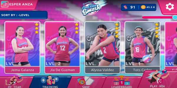 Creamline Good Vibes Smash Schermafbeelding 0