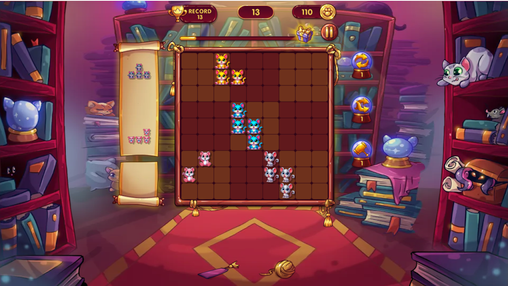 Mouse land block 9x9: Puzzle 螢幕截圖 3