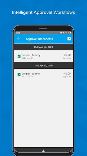 Schermata Timesheets - Time Tracking App 3