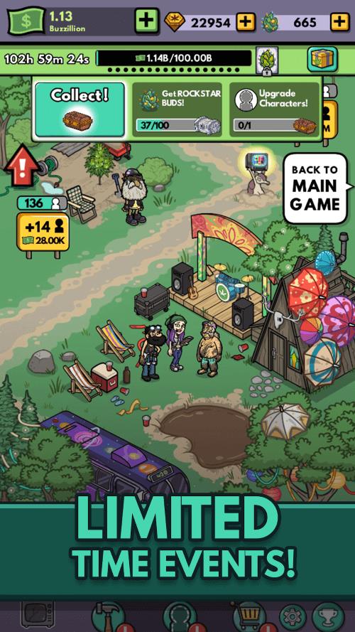 Bud Farm: Idle Tycoon Schermafbeelding 1