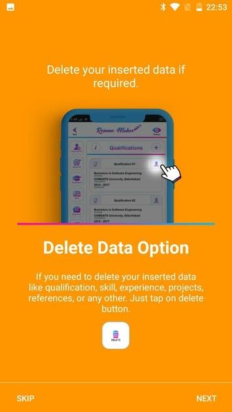 Free Resume Maker স্ক্রিনশট 3