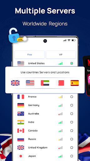 Schermata London VPN: United Kingdom VPN 1