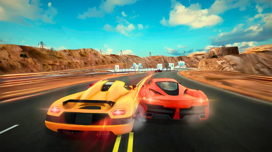 Street Car Racing-Nitro Fire Captura de tela 0