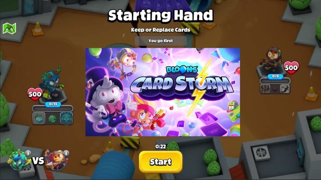 타워 방어는 "Bloons Card Storm"으로 PVP가됩니다.