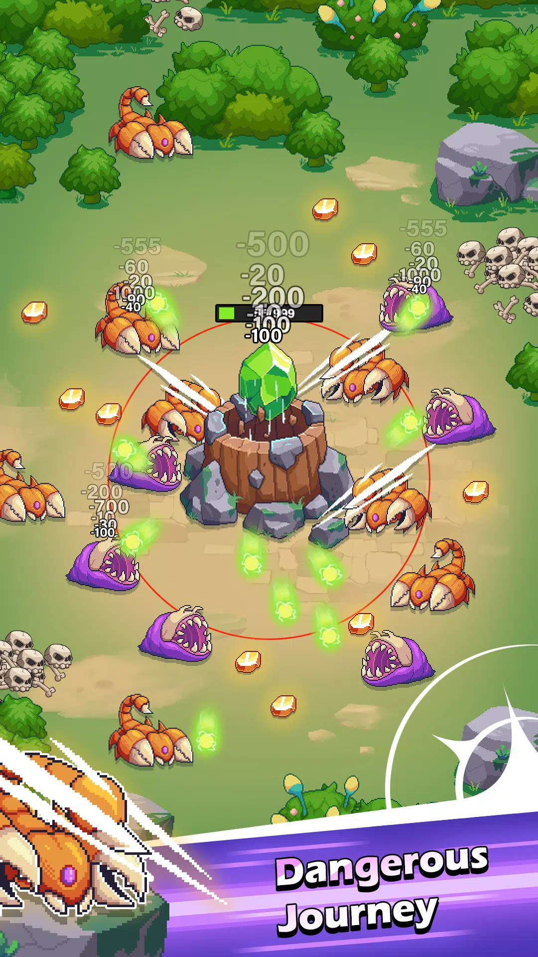 Pixel Defense: Idle TD Ảnh chụp màn hình 0