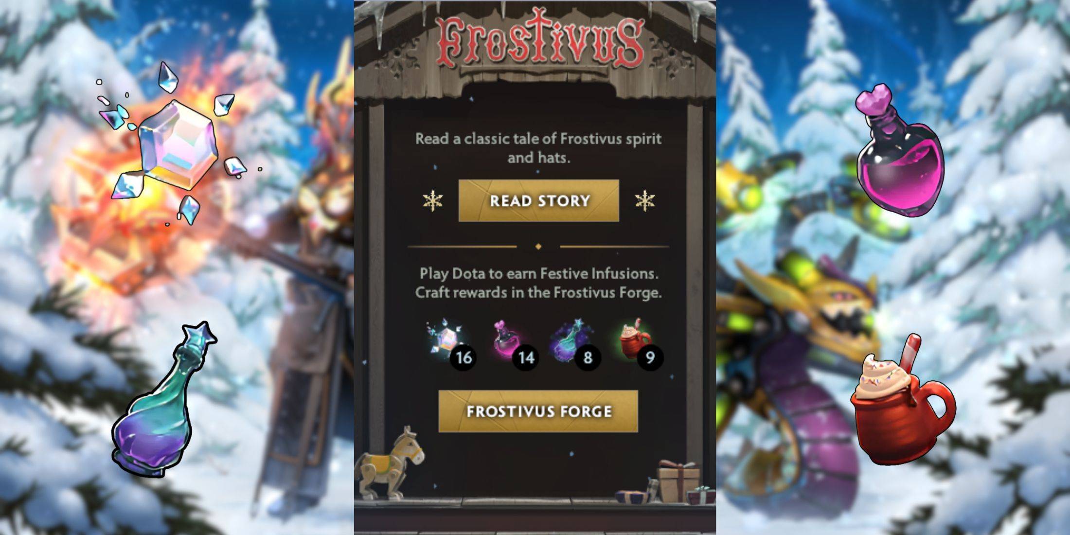 Dota 2 Frostivus 2025活动