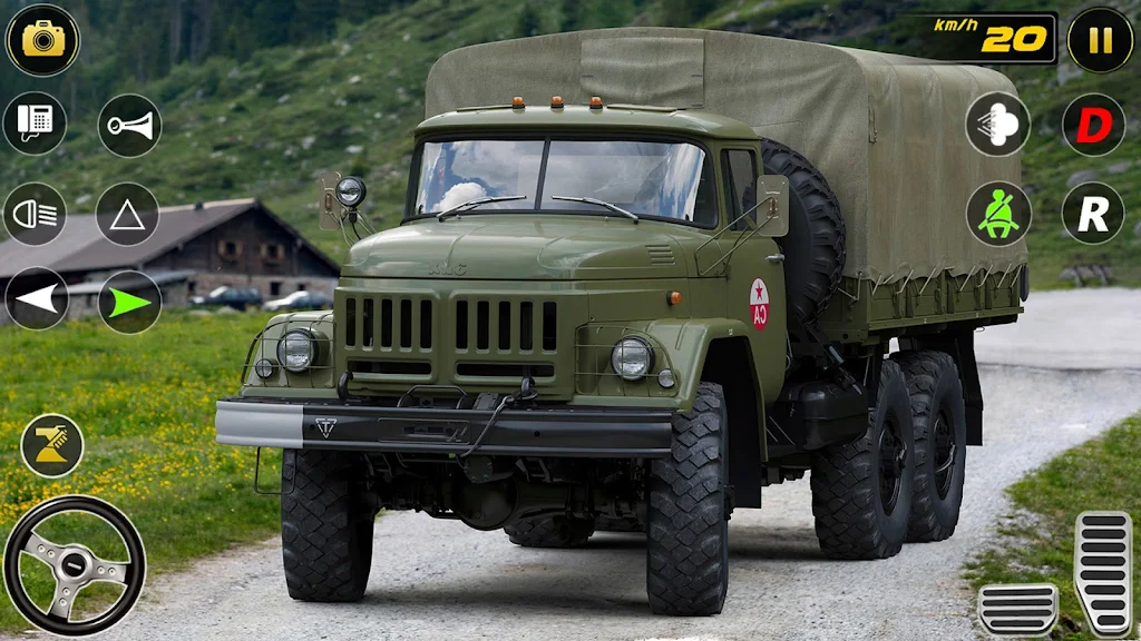 Army Truck Vehicles Transport 스크린샷 1