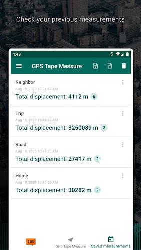 My GPS Tape Measure স্ক্রিনশট 3