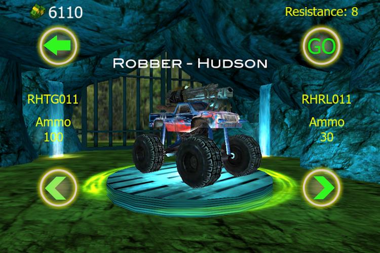 Crazy Monster Truck Fighter - Captura de pantalla 0