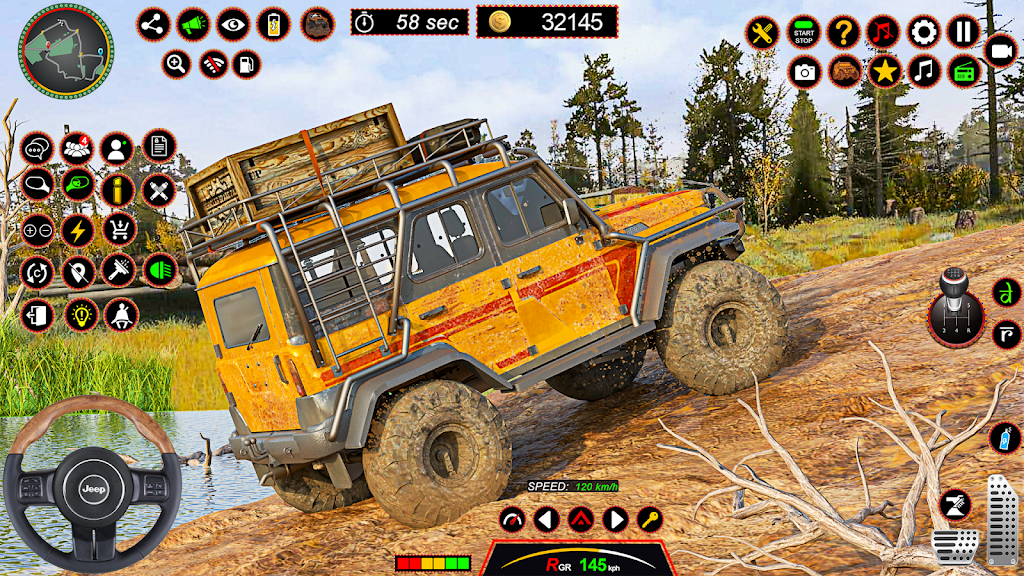 4x4 Jeep Driving Offroad Games应用截图第0张