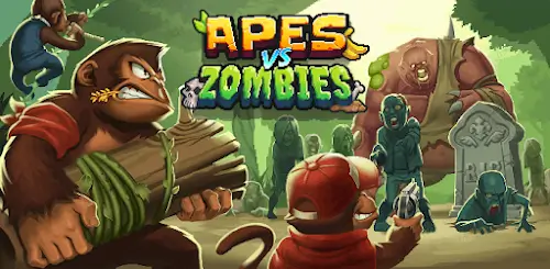 Apes Vs. Zombies Capture d'écran 0