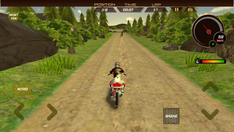 Indonesian Drag Bike Simulator Captura de pantalla 1