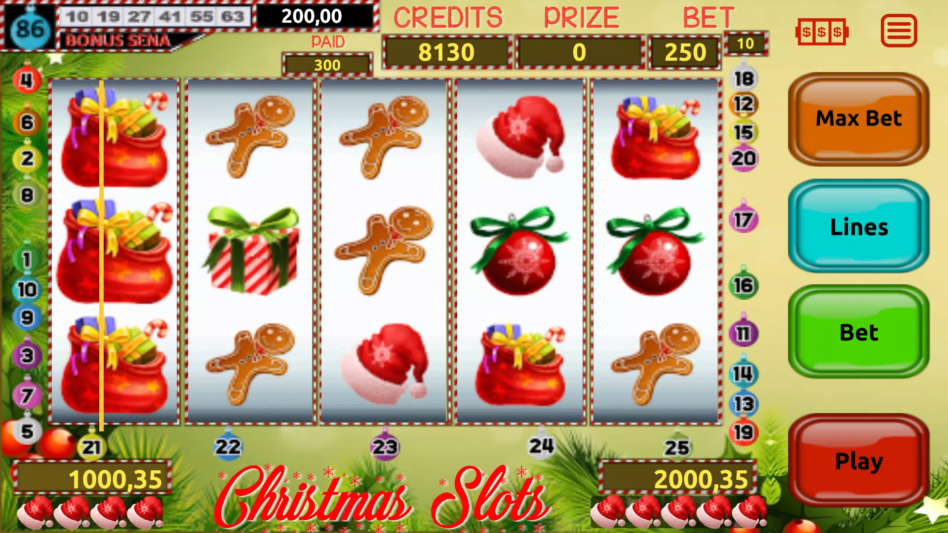 Christmas (Xmas) Slots Ekran Görüntüsü 1