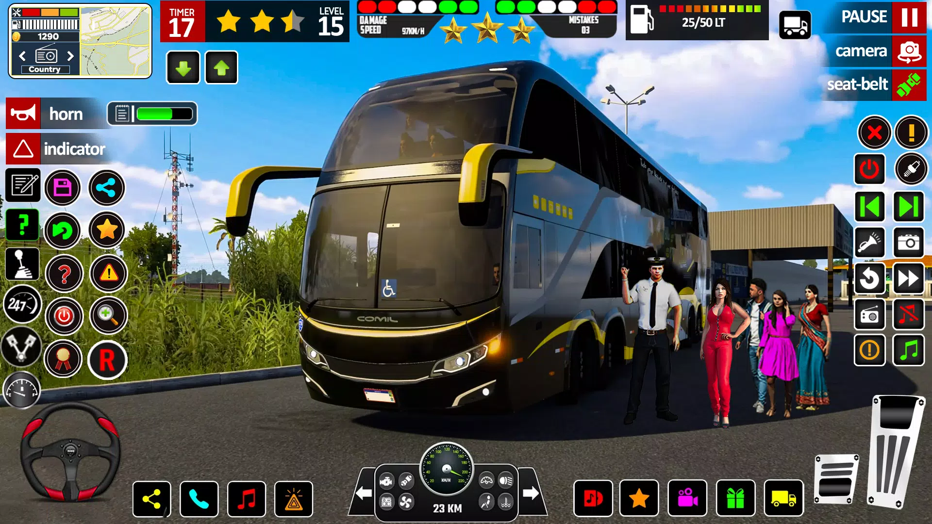 City Bus Simulator - Bus Drive Tangkapan skrin 2