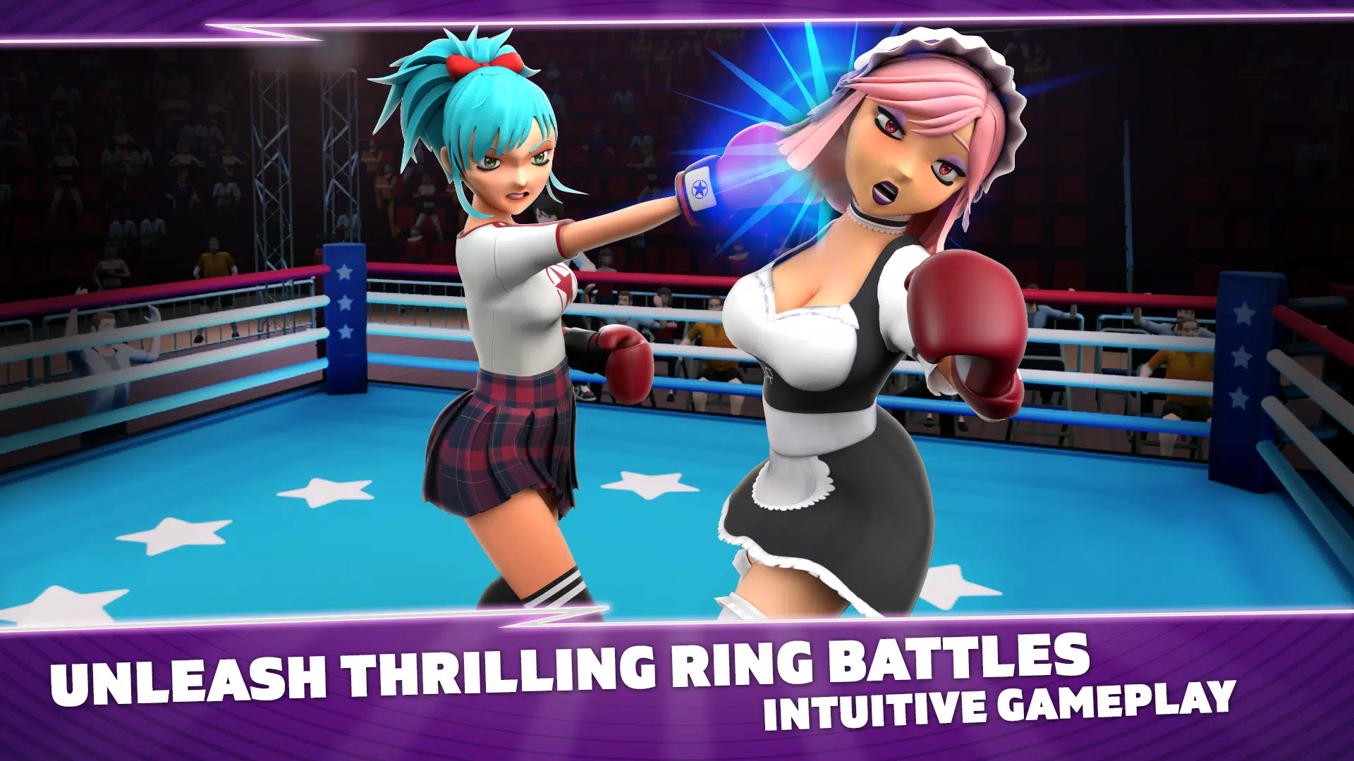 Boxing Babes II: Sexy Anime Captura de tela 1