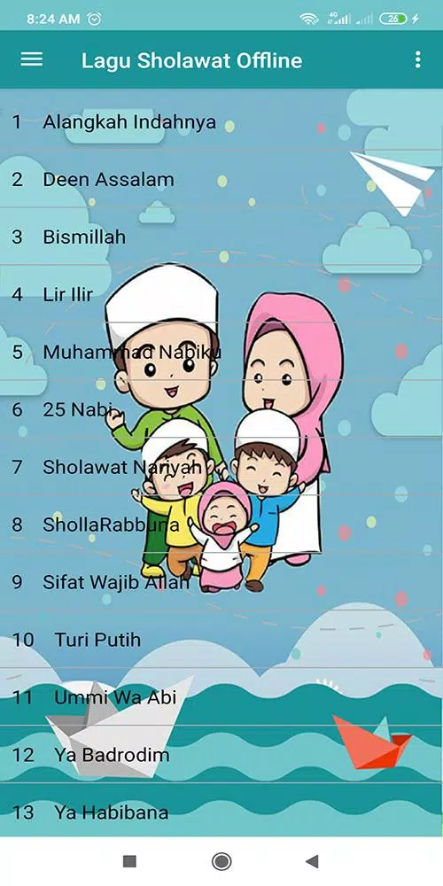 Lagu Sholawat & Anak Muslim 스크린샷 1