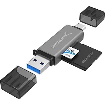 Budget-MicroSD-Lesegerät für USB-A und USB-C