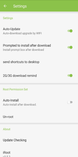 iRoot Mod स्क्रीनशॉट 1