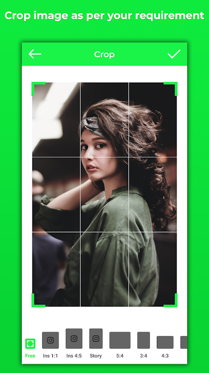 WhatsyCrop: DP Photo Editor ภาพหน้าจอ 1