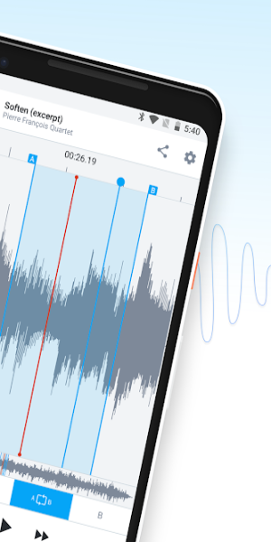 AudioStretch:Music Pitch Tool Captura de pantalla 1