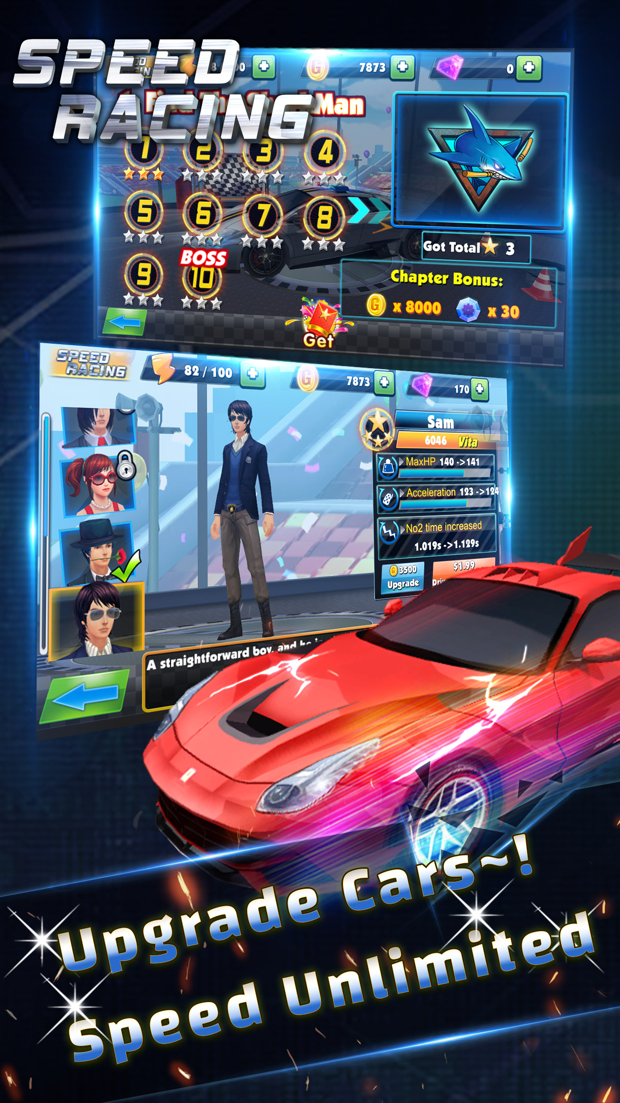 Speed Racing - Secret Racer ภาพหน้าจอ 2