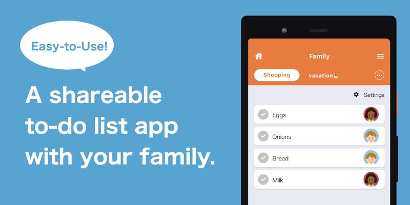 Family TODO: Task sharing app Zrzut ekranu 0