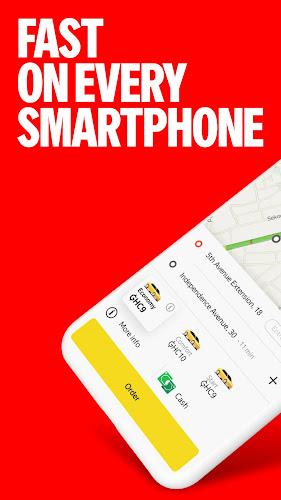 Yango Lite: light taxi app স্ক্রিনশট 1