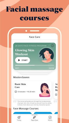 Luvly: Face Exercise, Skincare 螢幕截圖 3