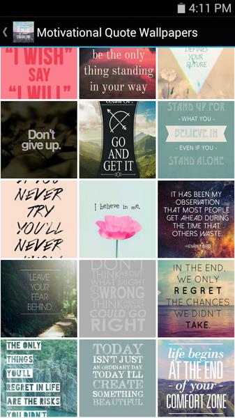 Motivational Quote Wallpapers Tangkapan skrin 1