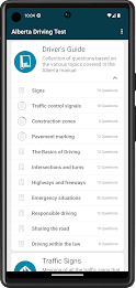 Alberta Driving Test Practice Tangkapan skrin 0
