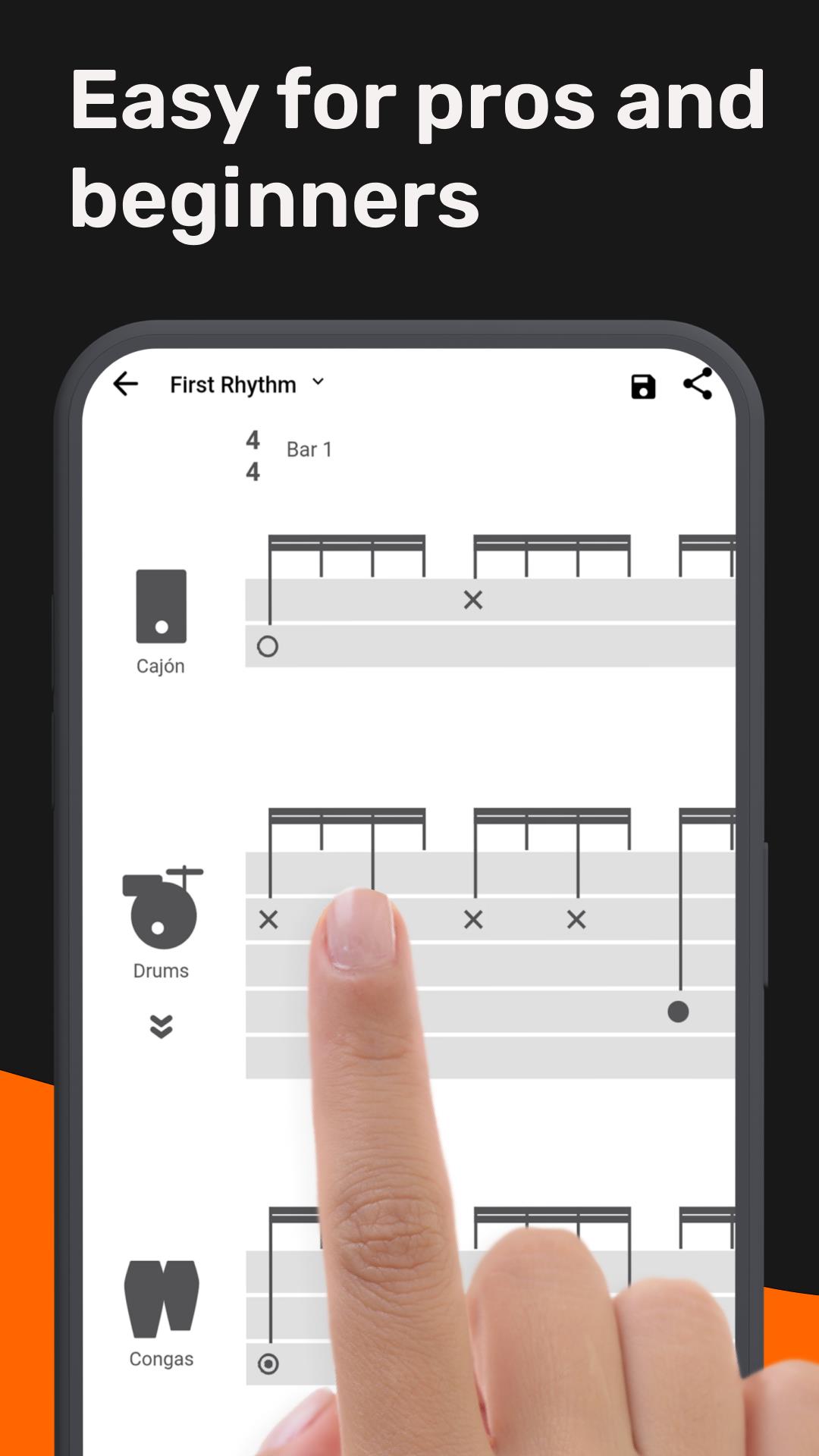 Drumap. The World of Rhythm 螢幕截圖 2