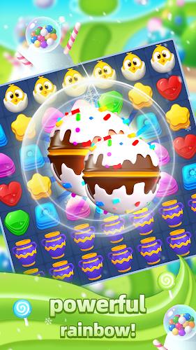 Sweet Candy Cat Puzzle Game Zrzut ekranu 0