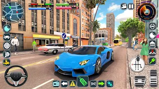 Lamborghini Game Car Simulator Capture d'écran 1