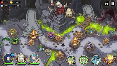 Kingdom War: Tower Defense TD ภาพหน้าจอ 0