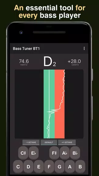 Bass Tuner BT1 Captura de pantalla 2